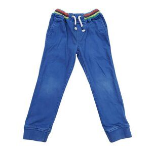 Boden Jogger Pants Boys 4 Years Blue Stretch Comfort Travel Casual